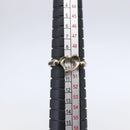 TIFFANY&Co. Open Heart Ring Ag925 Silver Auth SW1658-8