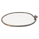 TIFFANY&Co. Bangle Hook & Eye Bracelet Ag925 K18 Silver Auth SW1659-5