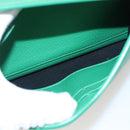 BALENCIAGA Paper Money Zip Around Wallet Leather Green 371661 Auth sw166V-20