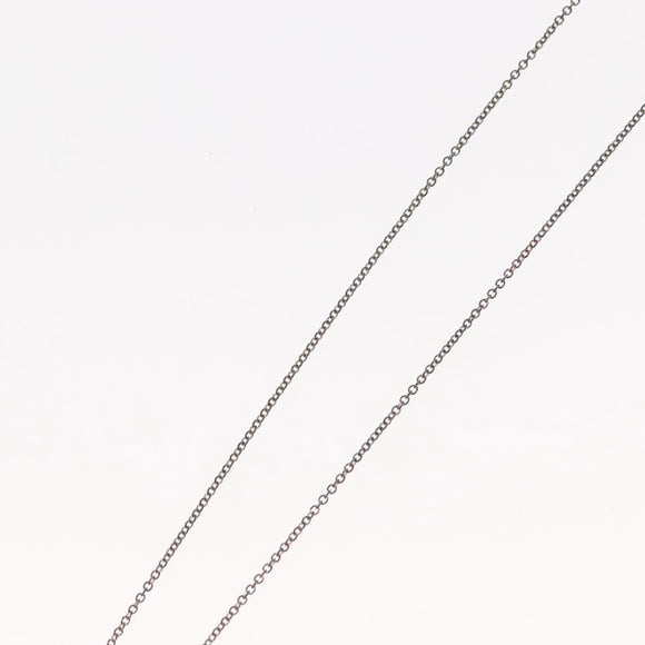 TIFFANY&Co. Atlas Cube Necklace Ag925 Silver Auth SW1660