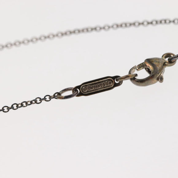 TIFFANY&Co. Atlas Cube Necklace Ag925 Silver Auth SW1660