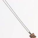 TIFFANY&Co. Atlas Cube Necklace Ag925 Silver Auth SW1660-4