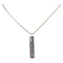 TIFFANY&Co. 1837 Bar Necklace Ag925 Silver Auth SW1661-1