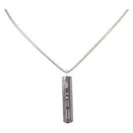 TIFFANY&Co. 1837 Bar Necklace Ag925 Silver Auth SW1661