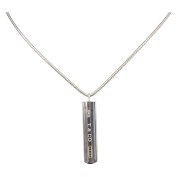TIFFANY&Co. 1837 Bar Necklace Ag925 Silver Auth SW1661