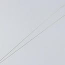 TIFFANY&Co. printed initials C Necklace Ag925 Silver Auth SW1662-10