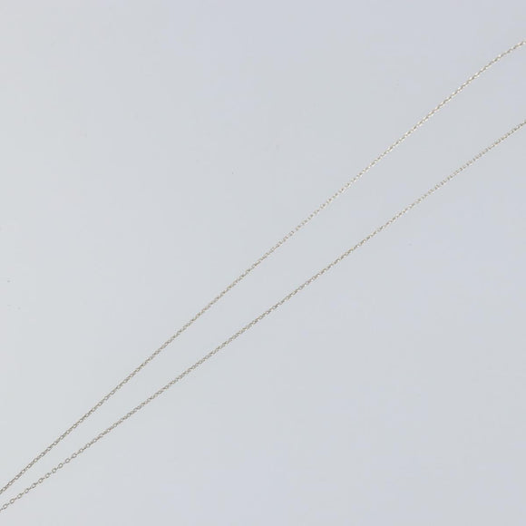 TIFFANY&Co. printed initials C Necklace Ag925 Silver Auth SW1662