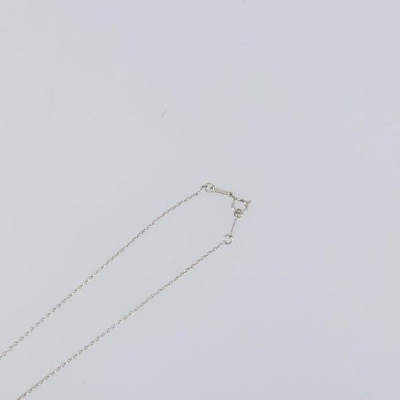 TIFFANY&Co. printed initials C Necklace Ag925 Silver Auth SW1662