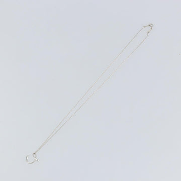 TIFFANY&Co. printed initials C Necklace Ag925 Silver Auth SW1662 - 0