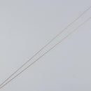 TIFFANY&Co. printed initials C Necklace Ag925 Silver Auth SW1662-4