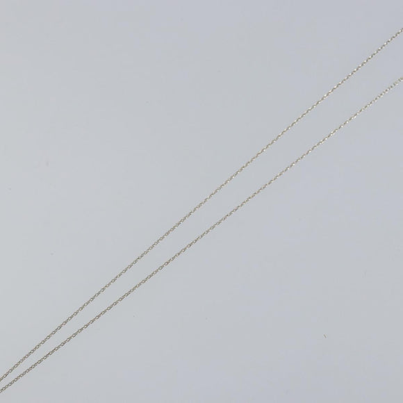 TIFFANY&Co. printed initials C Necklace Ag925 Silver Auth SW1662