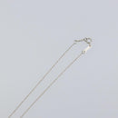 TIFFANY&Co. printed initials C Necklace Ag925 Silver Auth SW1662-5