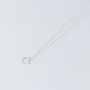 TIFFANY&Co. printed initials C Necklace Ag925 Silver Auth SW1662-9