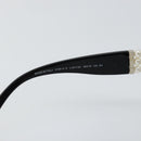 CHANEL Sunglasses Plastic Black CC Auth SW1664-11