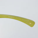 CHANEL COCO Mark Sunglasses Plastic Green CC Auth SW1668-10