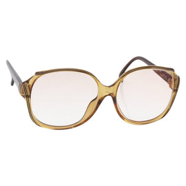 Christian Dior Sunglasses Plastic Brown Auth SW1669