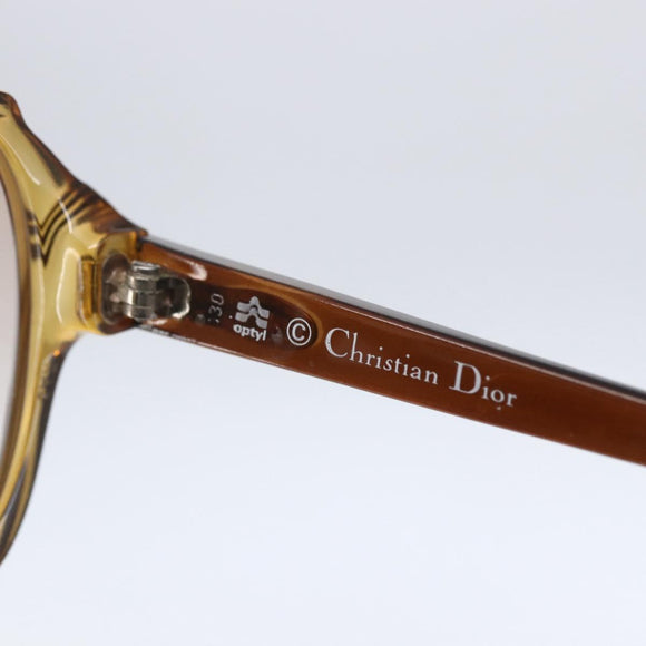 Christian Dior Sunglasses Plastic Brown Auth SW1669