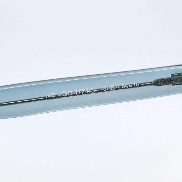 GUCCI Sunglasses Plastic Blue Auth SW1675