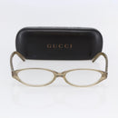 GUCCI Sunglasses Plastic Beige Auth SW1676-11