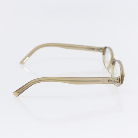 GUCCI Sunglasses Plastic Beige Auth SW1676