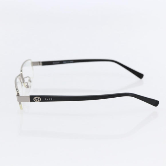 GUCCI Interlocking G Glasses plastic Black Auth SW1678