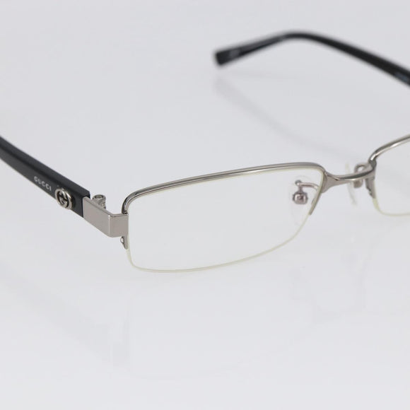 GUCCI Interlocking G Glasses plastic Black Auth SW1678