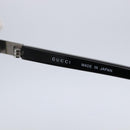 GUCCI Interlocking G Glasses plastic Black Auth SW1678-9