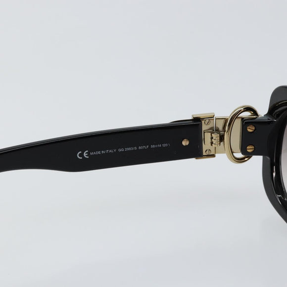 GUCCI Sunglasses plastic Black Auth SW1679