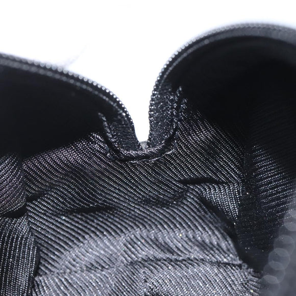 GUCCI GG Canvas Pouch Black 29596 Auth sw168