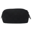 GUCCI GG Canvas Pouch Black 29596 Auth sw168-2