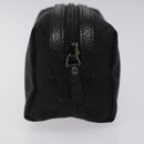GUCCI GG Canvas Pouch Black 29596 Auth sw168-3