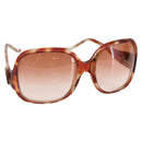 BALENCIAGA Sunglasses Plastic Brown Auth SW1680-1