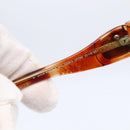 BALENCIAGA Sunglasses Plastic Brown Auth SW1680-10