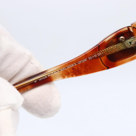 BALENCIAGA Sunglasses Plastic Brown Auth SW1680