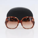 BALENCIAGA Sunglasses Plastic Brown Auth SW1680-11