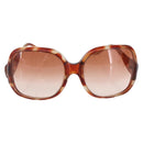 BALENCIAGA Sunglasses Plastic Brown Auth SW1680-2