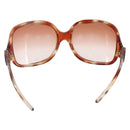 BALENCIAGA Sunglasses Plastic Brown Auth SW1680-3