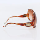 BALENCIAGA Sunglasses Plastic Brown Auth SW1680-4