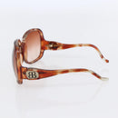 BALENCIAGA Sunglasses Plastic Brown Auth SW1680-5