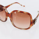 BALENCIAGA Sunglasses Plastic Brown Auth SW1680-7