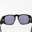 CHANEL COCO Mark Matelasse Sunglasses plastic Black CC Auth SW1681-3