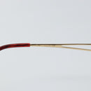 SAINT LAURENT Glasses metal Gold Auth SW1682-9