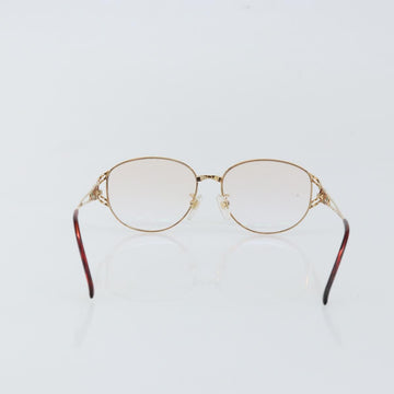 SAINT LAURENT Glasses metal Gold Auth SW1682 - 0