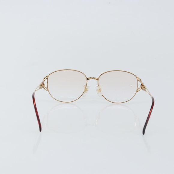 SAINT LAURENT Glasses metal Gold Auth SW1682