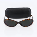 Salvatore Ferragamo Gancini Sunglasses Plastic Brown Auth SW1683-11