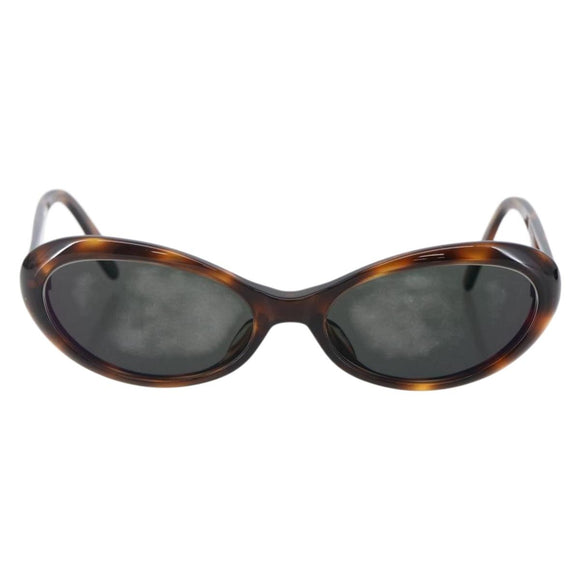 Salvatore Ferragamo Gancini Sunglasses Plastic Brown Auth SW1683