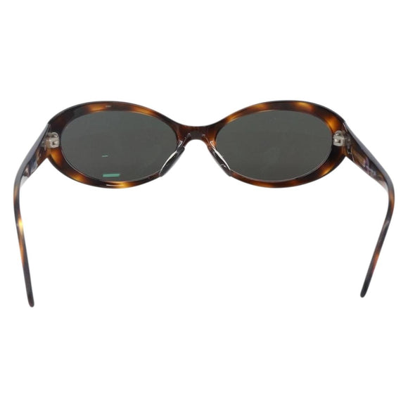 Salvatore Ferragamo Gancini Sunglasses Plastic Brown Auth SW1683