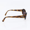 Salvatore Ferragamo Gancini Sunglasses Plastic Brown Auth SW1683-4