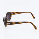 Salvatore Ferragamo Gancini Sunglasses Plastic Brown Auth SW1683-5