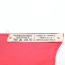 HERMES Carre 90 Scarf ""Eperon dor"" Silk Red Auth SW1685-10